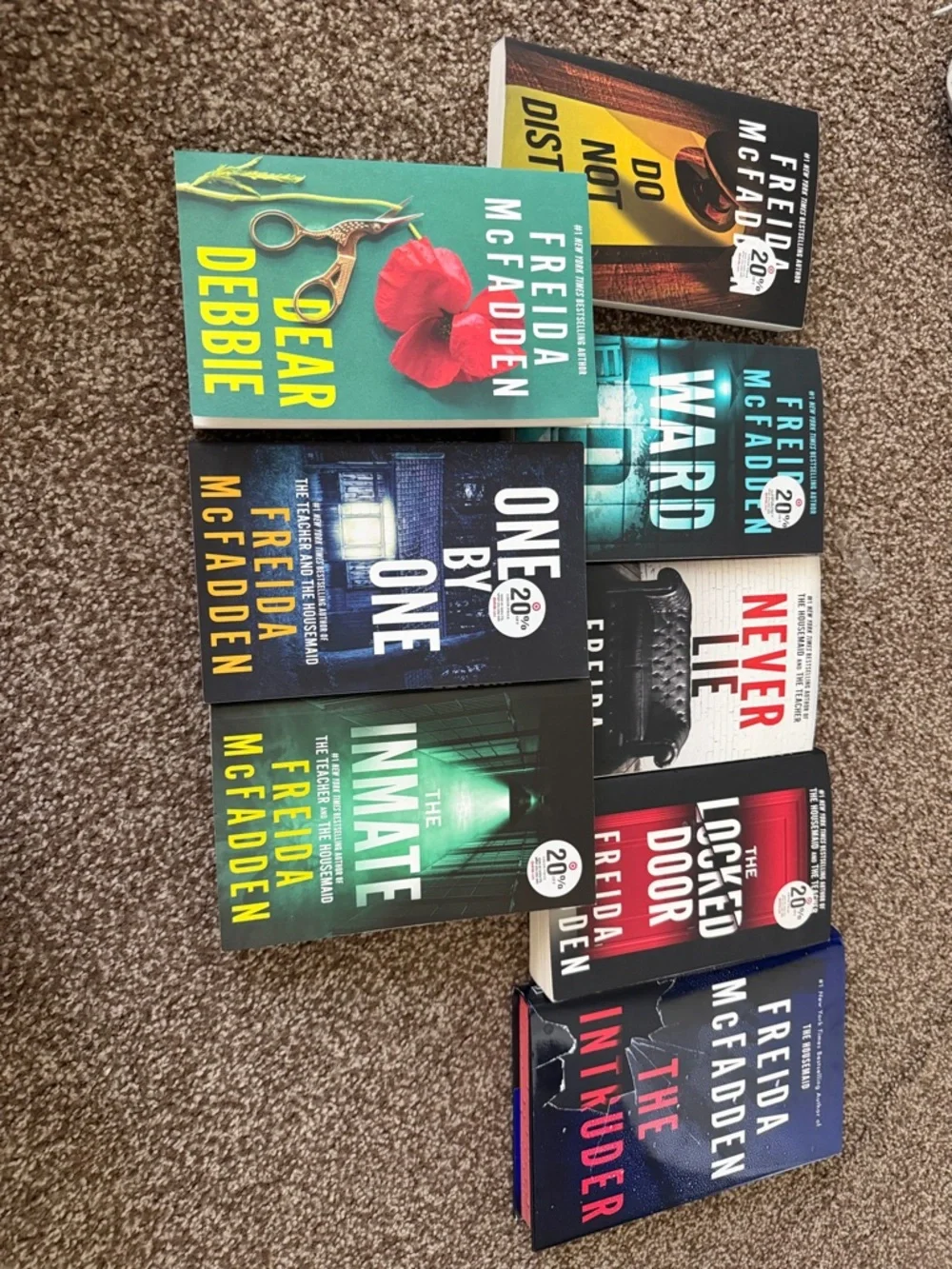 Assorted Paperback Mystery Collection - Colorful Covers - Picture 1 of 1